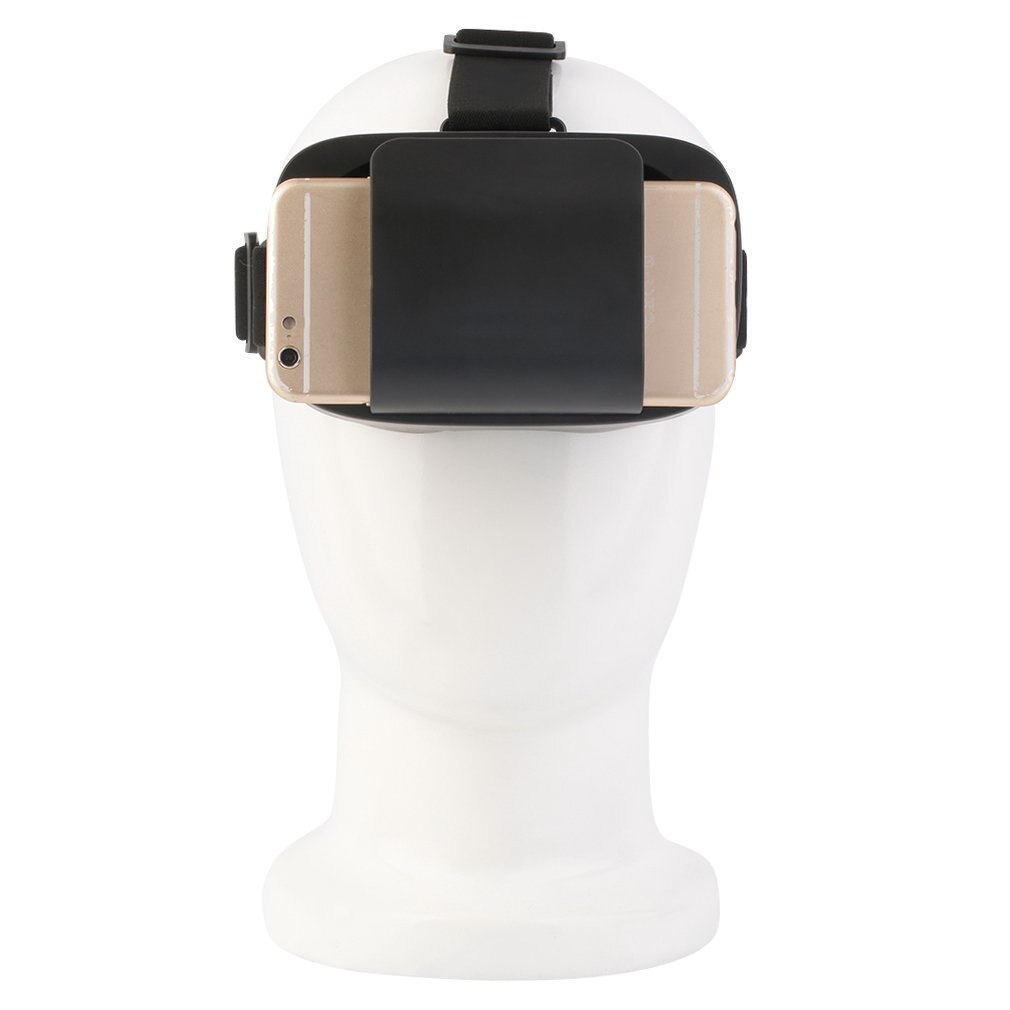 Black 3D Video Bril Universele Virtual Reality Voor 4.7 ~ 6 "Smartphones Mobiele Telefoon