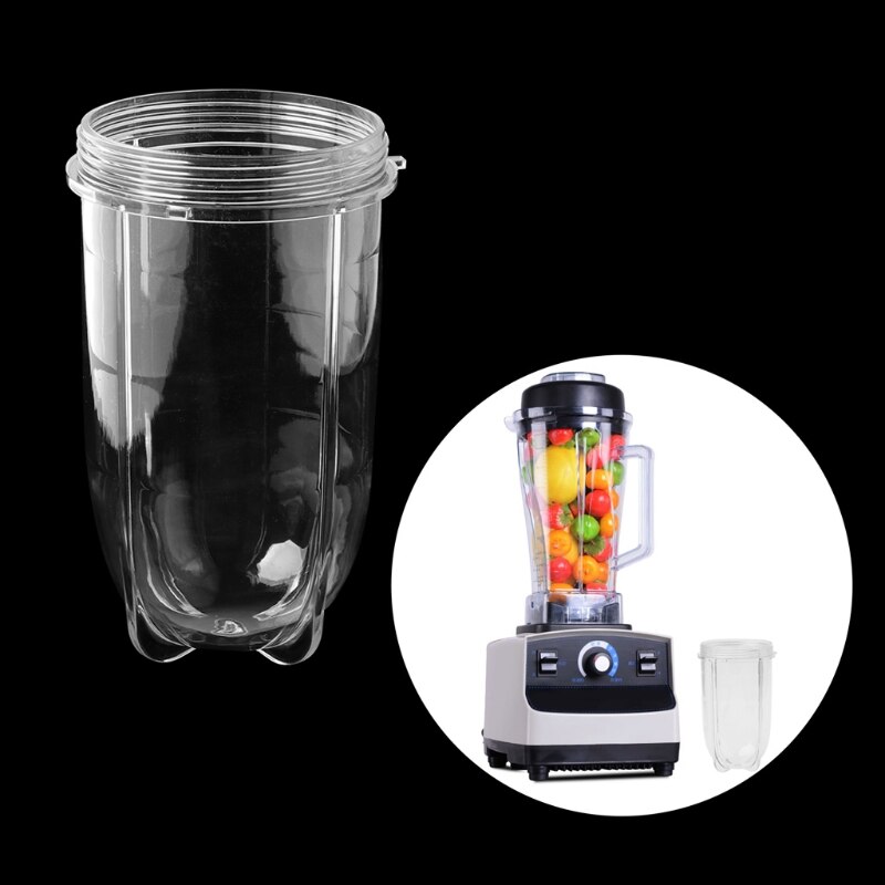 Presse-agrumes mélangeurs tasse tasse pièces de rechange claires avec oreille pour 250W balle magique
