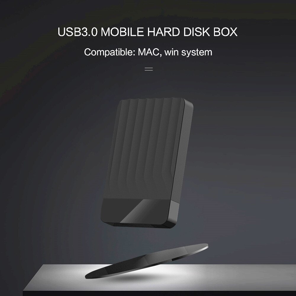 2.5 SATA to USB 3.0 Adapter USB3.0 Mobile Hard Disk Box Hard Drive Enclosure for SSD Hard Disk Box External Enclosure