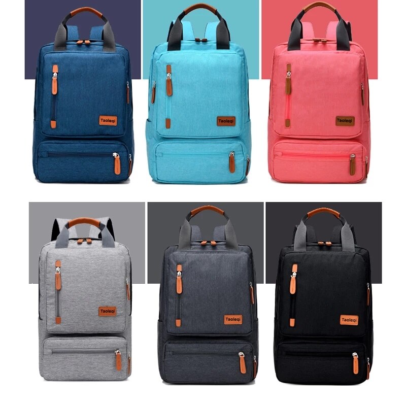 IKE MARTI Casual Men Laptop Backpack 15.6 Inch Waterproof Girl Gray Anti-Theft Woman Junior High School Bag Backpacks