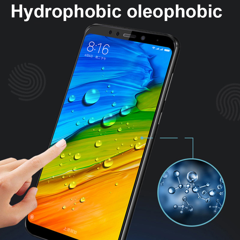 TOMKAS Glass For Xiaomi Redmi Note 5 Glass Tempered Scratch Proof For Xiaomi Redmi 5 5 Plus Redmi Note 5 Pro Screen Protector