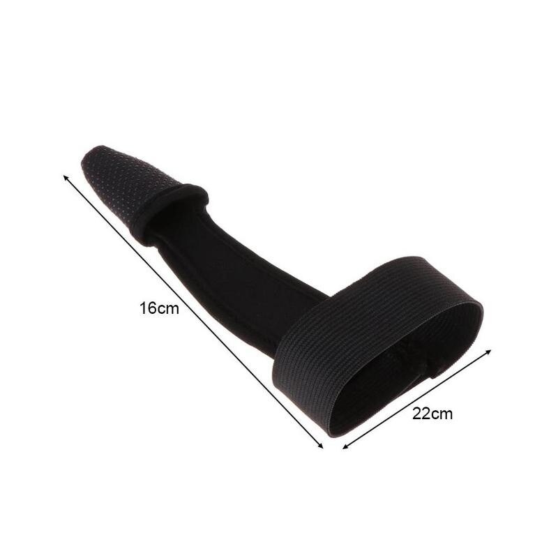 1 stk enkelt finger beskytter fiskeri handsker fisk udstyr handske finger en fiskere handske surfcasting åndbar handske