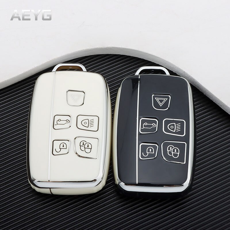 TPU Car Remote Key Case Cover Shell Fob For Land Rover Range Rover Sport Evoque Freelander2 For Jaguar XF XJ XJL XE C-X16 XKR XK