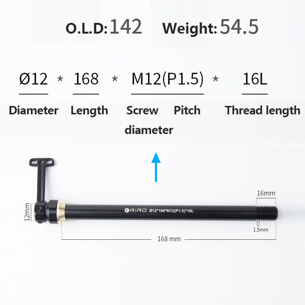 RIRO Bicycle Hidden Quick Release Barrel Shaft Rod... – Grandado