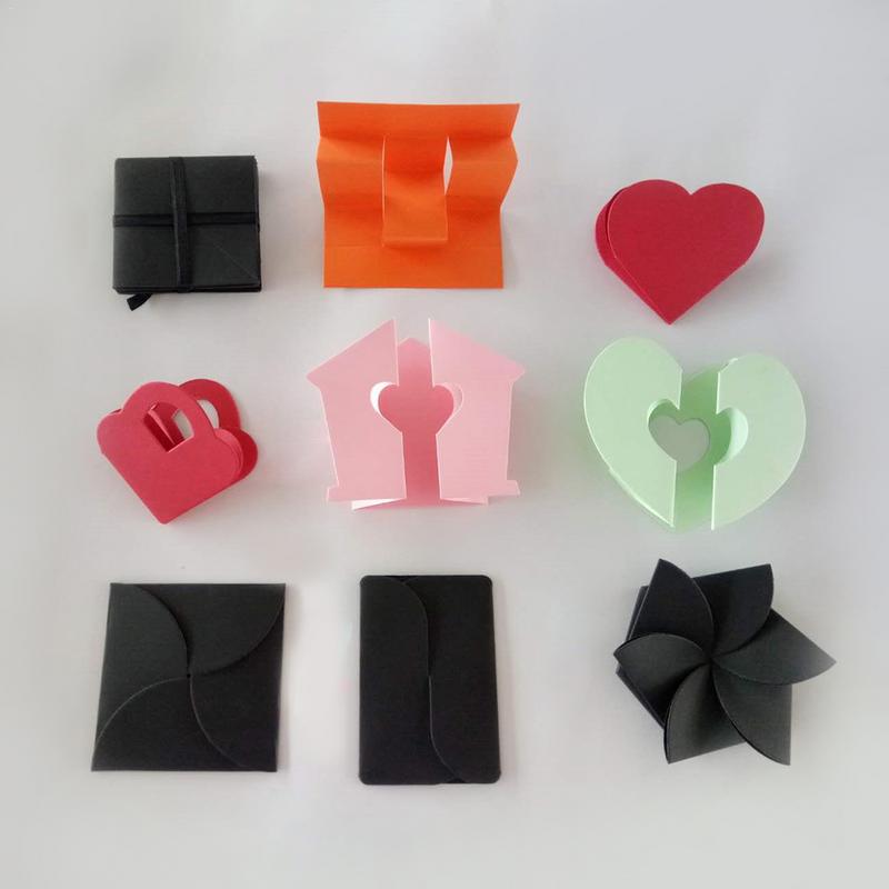 5 Layers 6 Sides Explosion Box Valentine's Day For Girl Box Innovative Box Birthday Photo Album DIy