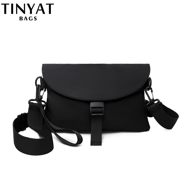 Tinyat coreano japão pvc bolsa de ombro feminina ins casual masculino saco de peito cupom à prova dwaterproof água saco do mensageiro novo crossbody saco adolescentes
