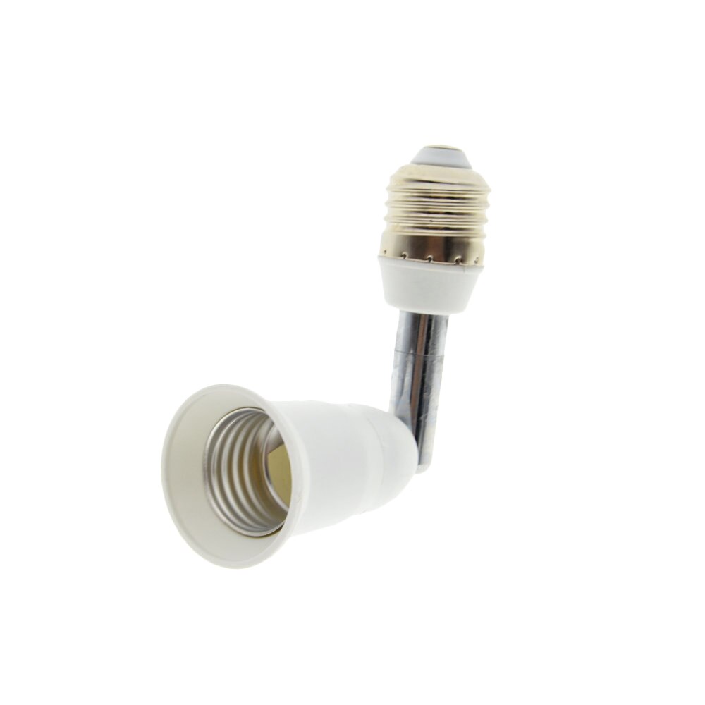 E27 om E27 Flexibele Extend Light Bulb Lamp Adapter Converter Screw Socket Licht houder