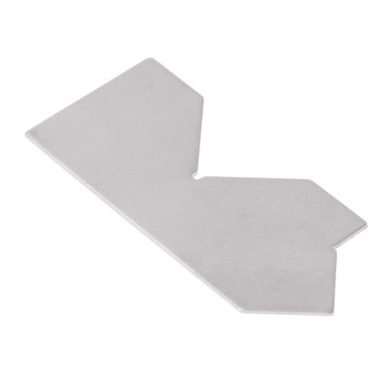 Stainless Steel Angle Gage 18pcs/set Inspection Gauge Template Machinist Tool K43C