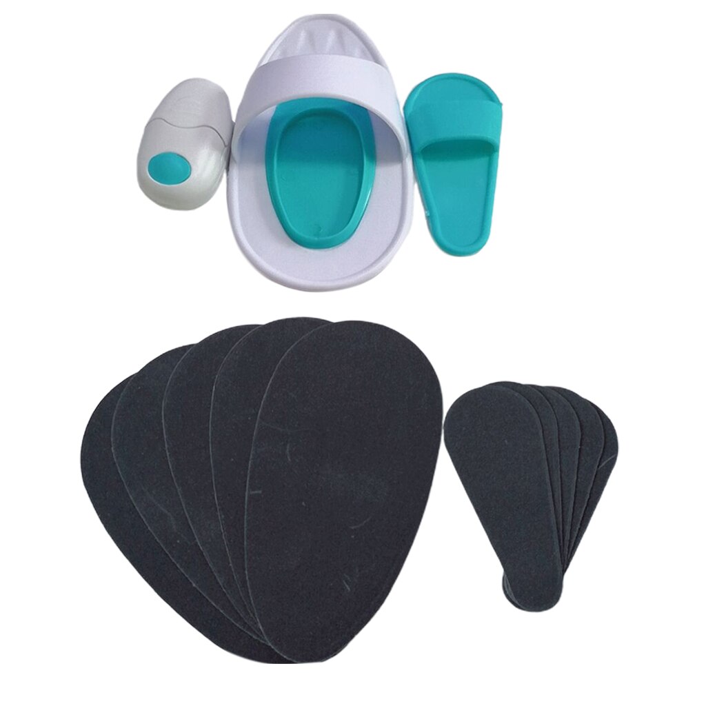 13x Smooth Pads Legs Chin Arm Sheer Lip Hair Removal Pad Set Exfoliator Tool