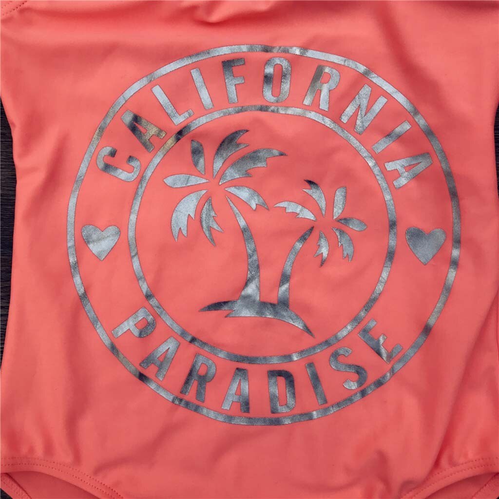 Baby Swimwear Solid Beach Summer One-piece Swimwear Swimsuit Bikini Clothes Swimwear Kids In Baby Girls ropa de baño niña