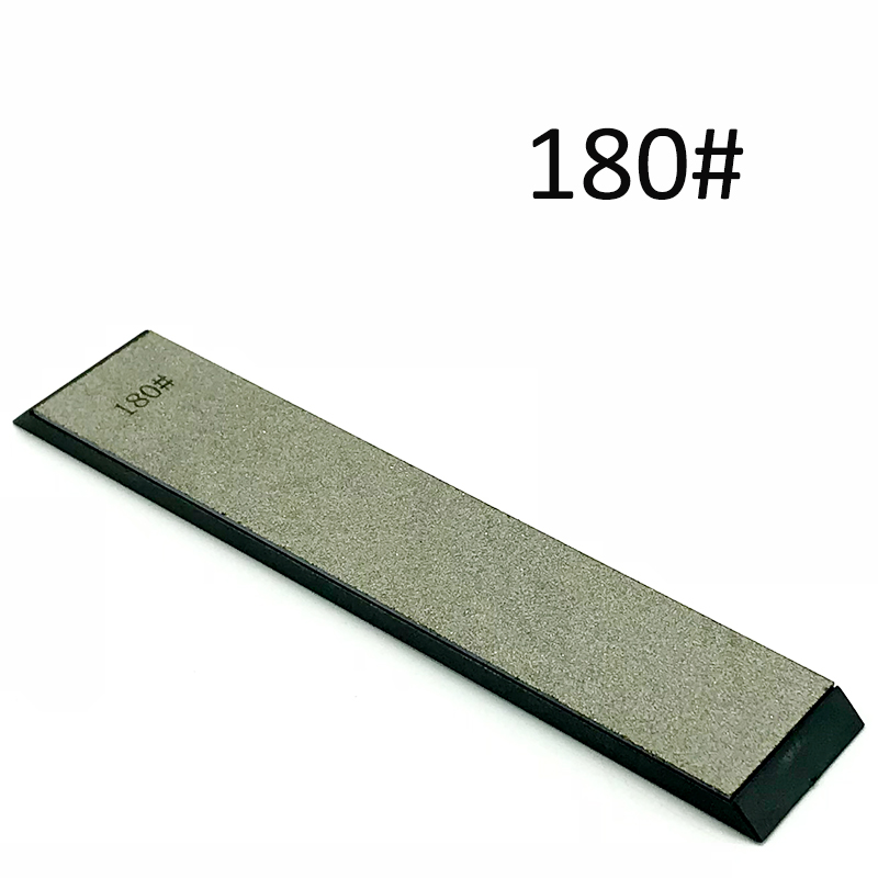 Big Diamondnal Large size Knife sharpener replacement Fixed angle sharpening stone system grinding bar diamond whetstone: Grit 180