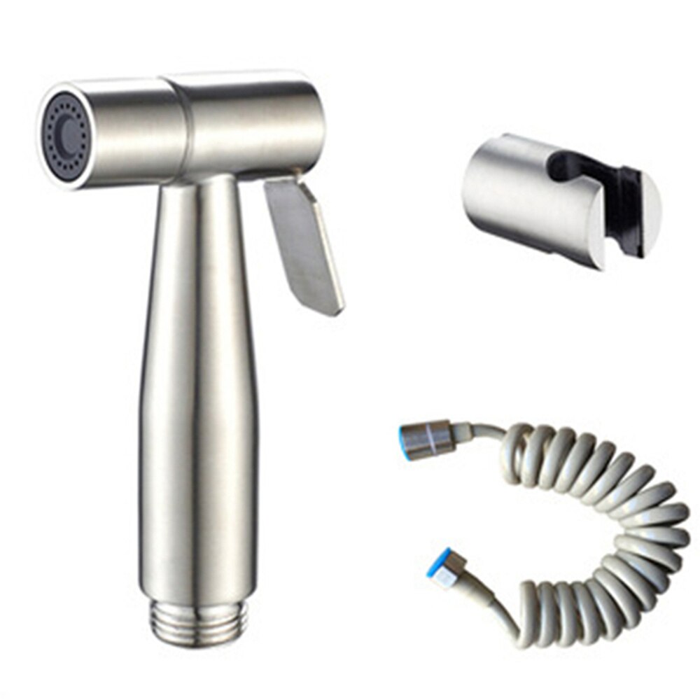 Handheld Bidet Kraan Sproeier Toilet Hand Spuiten Rvs Bidet Spray Set Badkamer Wc Bidet Spray Zelfreinigende: C