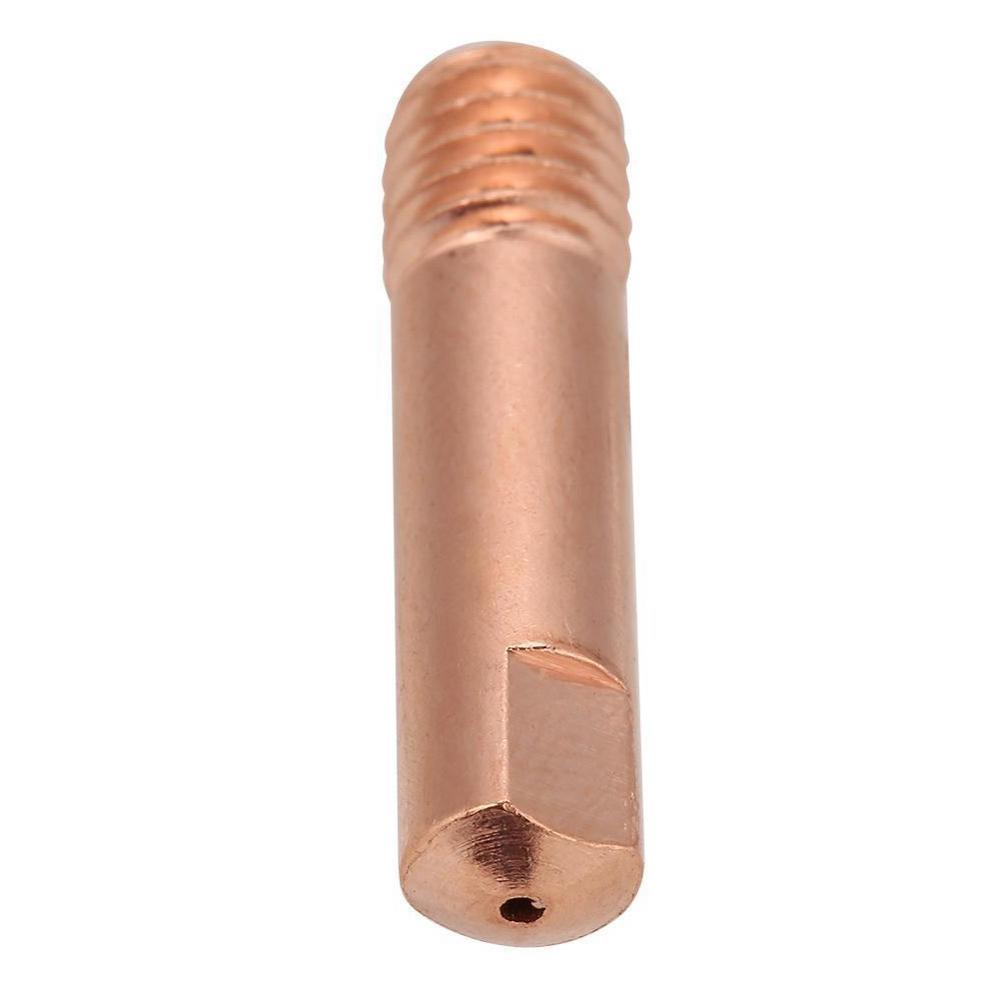 20 st/set mig svetsmunstycke kontaktspetsar gas diffusor anslutningshållare brännarkontakt halvautomatiskt svetsmunstycke 0.8/1/1.2mm