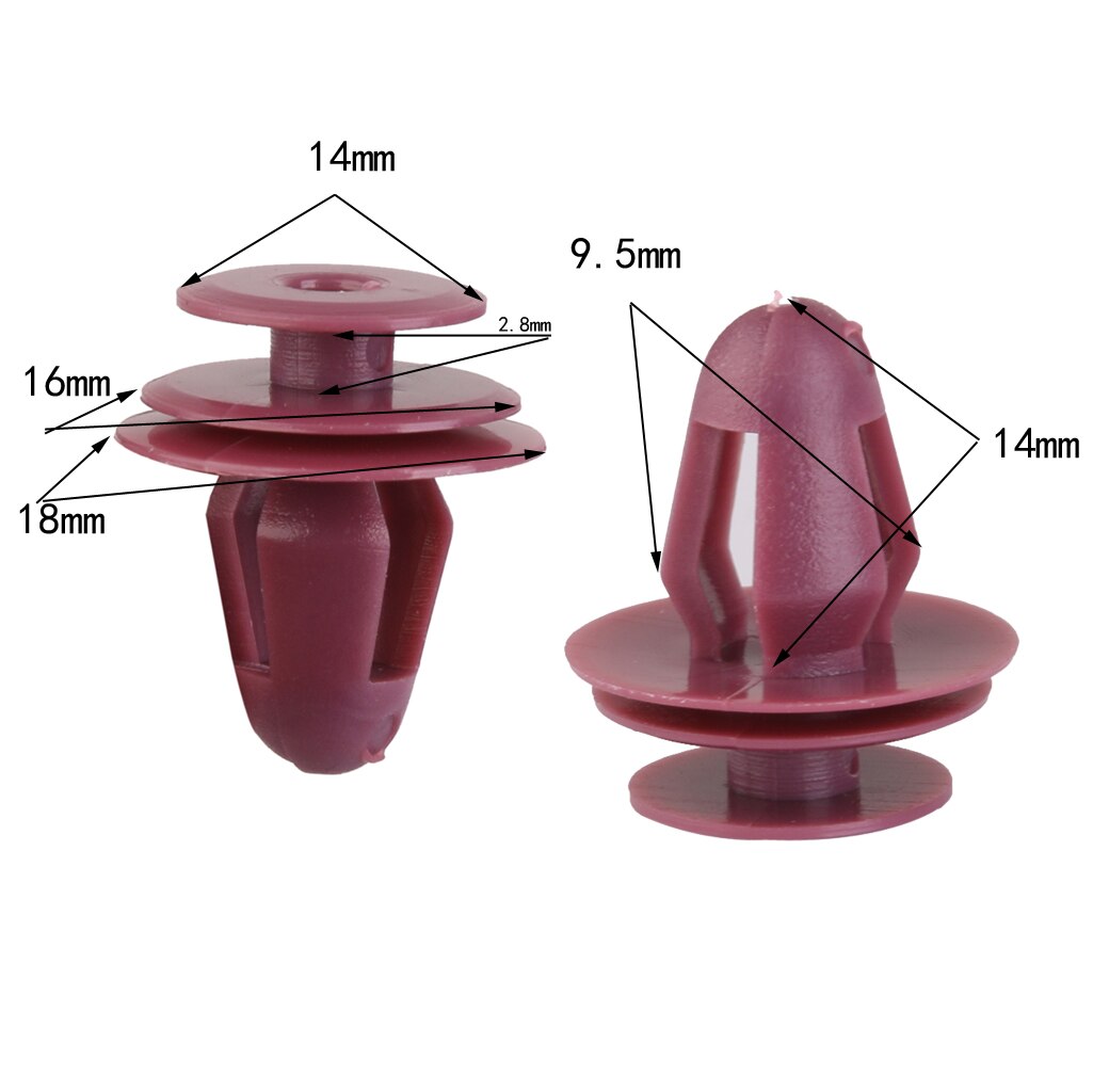 30 stuks auto nylon deurbekleding borgclips geschikt voor  gm 6777112050