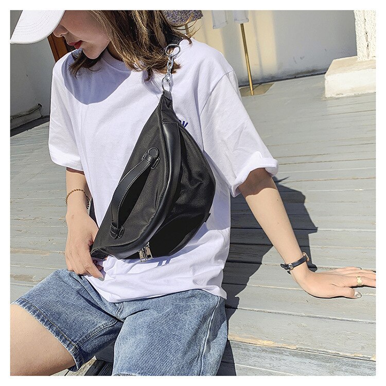 Waist bag handbags all-match one-shoulder diagonal dumpling bag chest bag