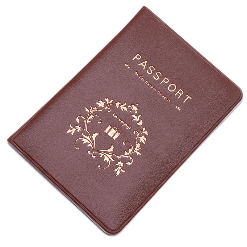 Couverture de passeport de voyage pour homme et femme, porte-cartes, porte-Documents