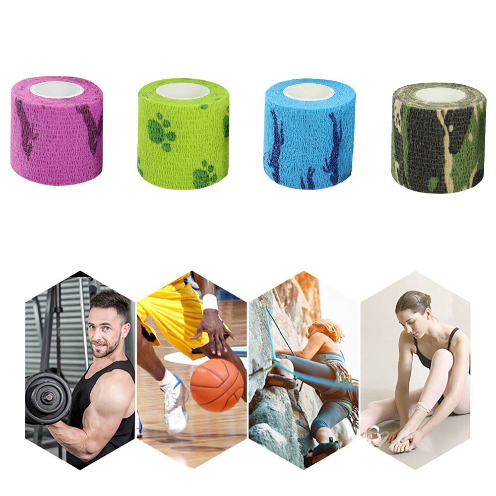 Sports elastik bånd sikkerhed elastoplast fitness tape kinesiologi tape genopretning muskel smertelindring pude knæ skulder ryg nakke