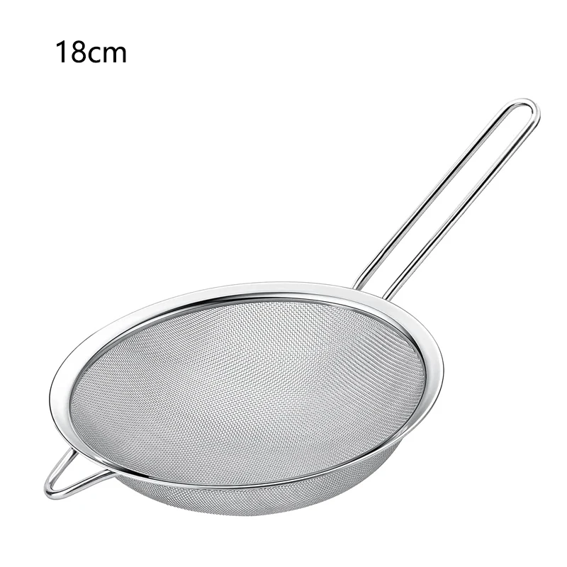 1/3/4 stks/set Roestvrij Staaldraad Fijnmazige Olie Zeef Meel Vergiet Zeef Zeef Gebak Bakken gereedschap Keuken Accessoires: Paars