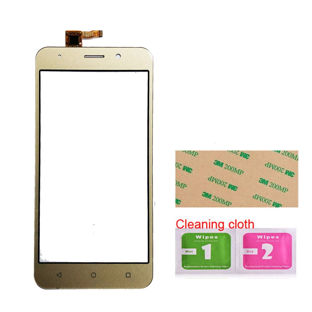 5,0 ''pantalla táctil para Vertex Impress Life pantalla táctil digitalizador Sensor Panel de vidrio reemplazo: Gold