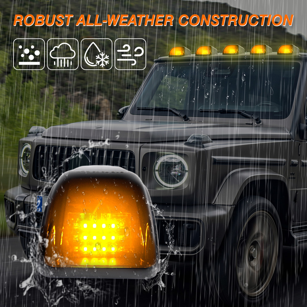 5 uds luces de cabina con energía Solar para camión 3/12LED F150 luces de cabina inalámbricas luces de techo para camioneta Dodge Ram luz de ratón de techo