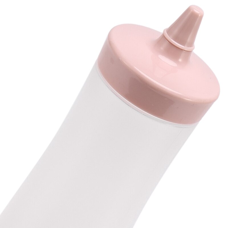 Bouteille à presser accessoires de cuisine saucière Sauce plastique vinaigre huile Ketchup Sauce Cruet distributeur de condiments