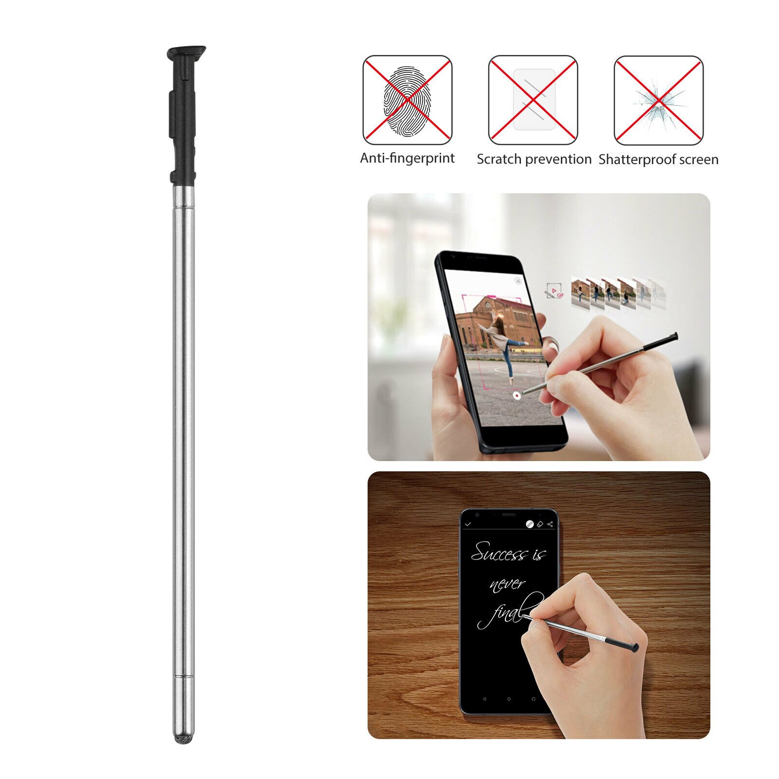 Touch Stylus S Pen Fit Für LG G4 Stylo LS770 H631 MS631 H635 H634 Bildschirm Stifte Ersatz Telefon Weiß Ersetzen