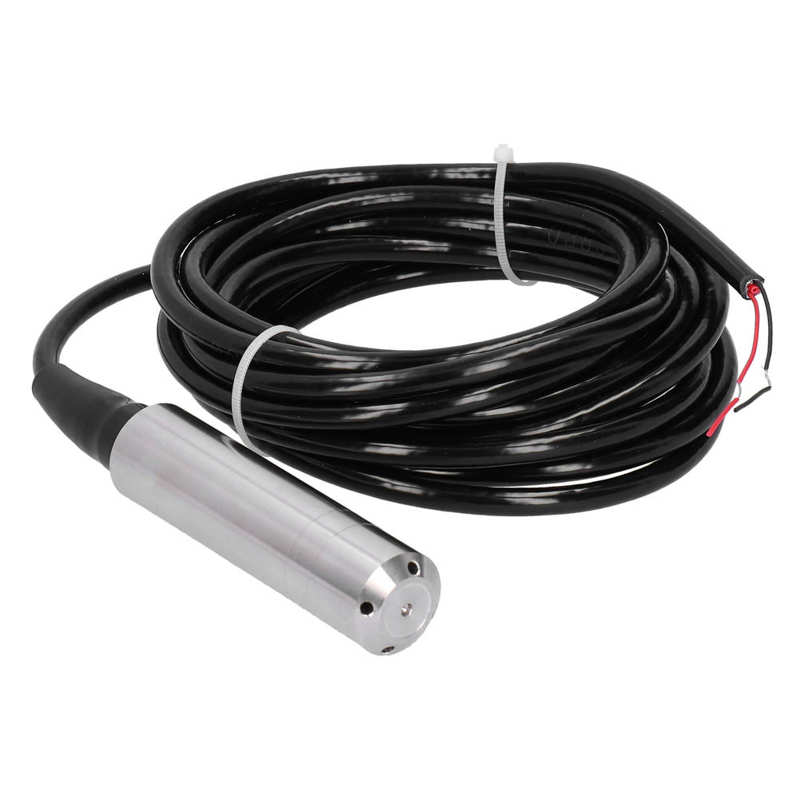 Liquid Level Transmitter 5m Cable Water Level Sensor Detector 12-32VDC 4-20mA Liquid Level Sensor