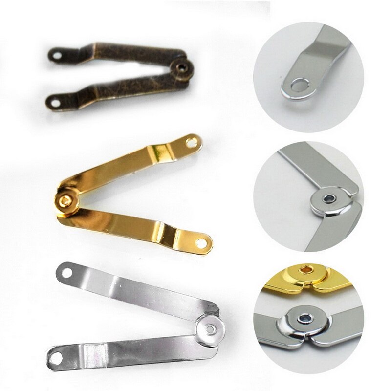 Lid Folding Support Hinges Lift Up Stay Hinge Lid Brackets for Wooden Box Jewelry Case