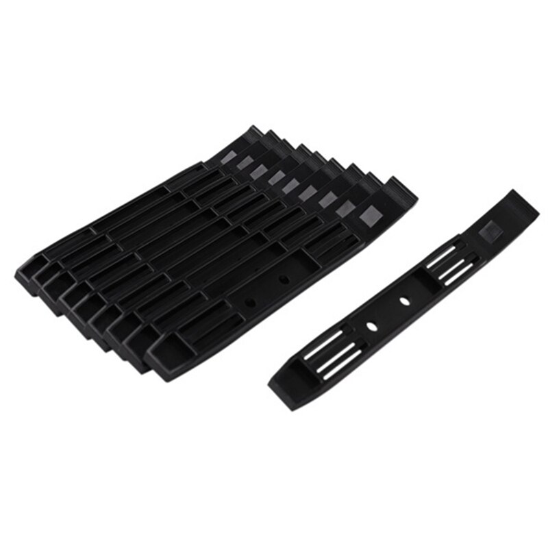 5 Pairs Hard Drive Rails Chassis Kooi Accessoires Drive Bay Slider Plastic Rails Voor 3.5 5.25 Hard Drive Tray caddy: Default Title