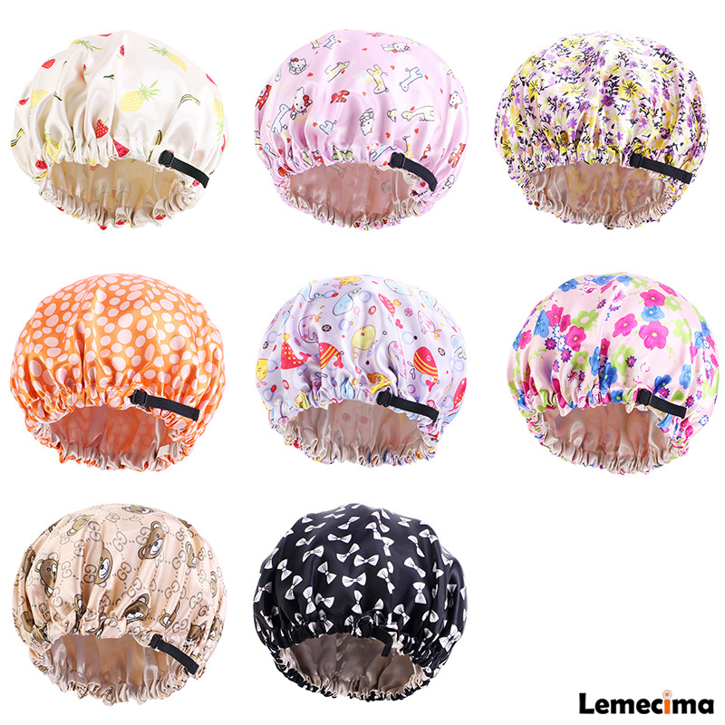 Bonnet de nuit en Satin pour bébé, casquette de nuit, Turban, soyeux et ajustable, Double couche, couvre-chef pour enfants
