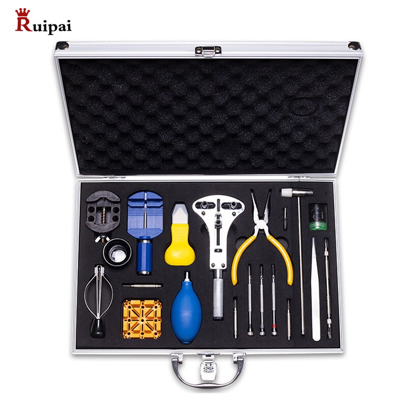 Uhrmacher Uhr Link Pin Remover Fall Opener Repair Tool Kit Set Opener Link Frühling Bar Remover Horlogemaker Gereedschap: 40pc