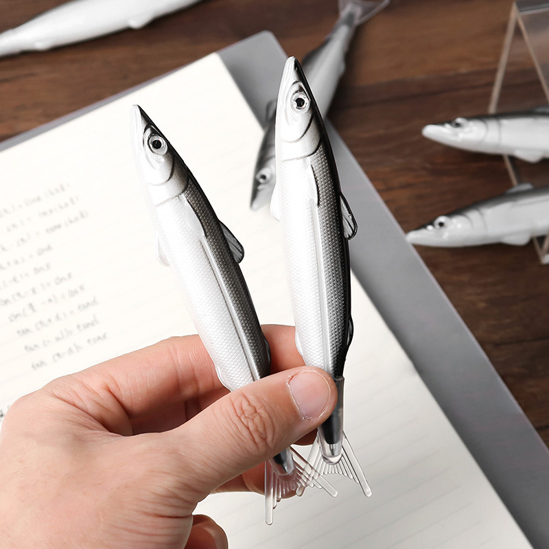 1pcs Novelty 0.5mm Gel Pen Cute Ocean Fish Ballpoint Pen For Writing Office School Supplies Stationery Kawaii Pens