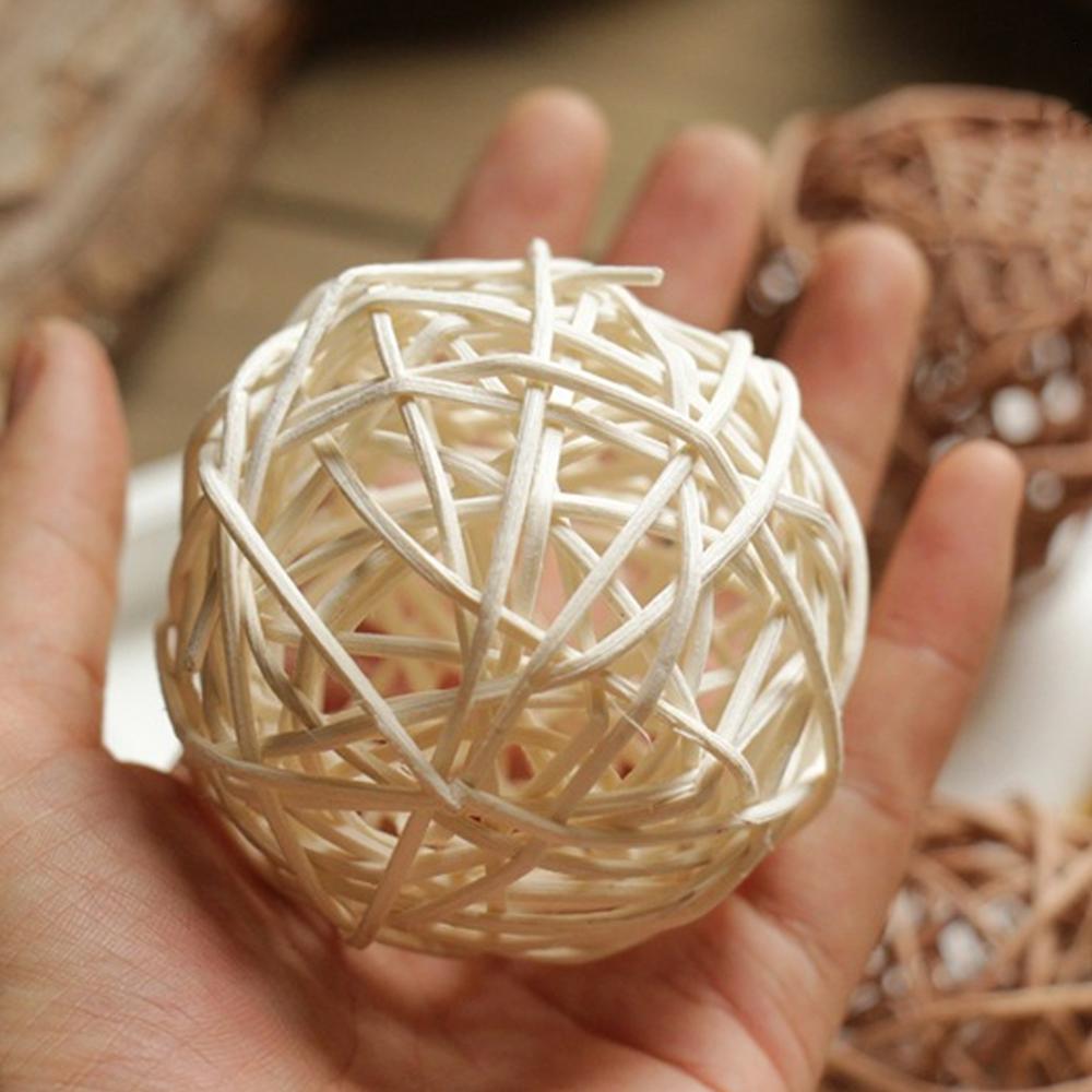 Kunstmatige Rotan Bal Stro Bal Foto Achtergrond Decoratie Voor Bruiloft Thuis Kerst Decoratie Foto Props