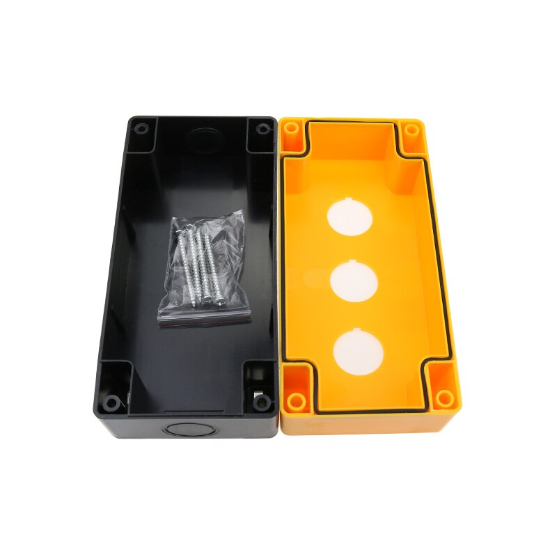 BX3-22 drie-gat knop doos 3 gat knop switch box control box 3 open gat 22mm.