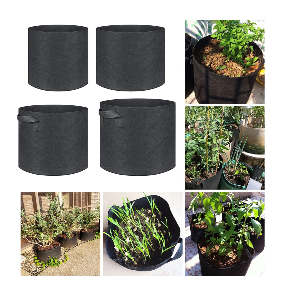 Pflanze Blume Tasche hause garten werkzeuge Töpfe 1-30 Gallonen Pflanze Wachsen Tasche Belüftung Stoff Wurzel stoff garten Gemüse jardin große