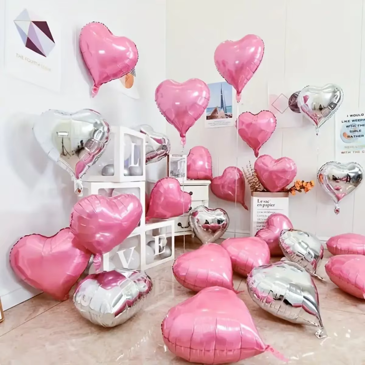 10/50/100 pçs diy decoração de festa de casamento balões de amor dia proposta romântica para casa feliz aniversário ornamento balões de férias: Empoeirado Vinho