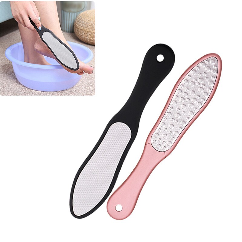 Dubbelzijdig Voetrasp Foot File Eelt Remover Schuren Rasp File Cuticle Footholds Schraper Pedicure Voor Benen Huid Removal Tools