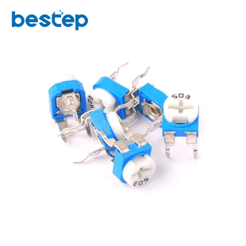 10PCS Trimmer Potentiometer RM065 RM-065 50Kohm 503 50K Trimmer Resistors Variable adjustable Resistors