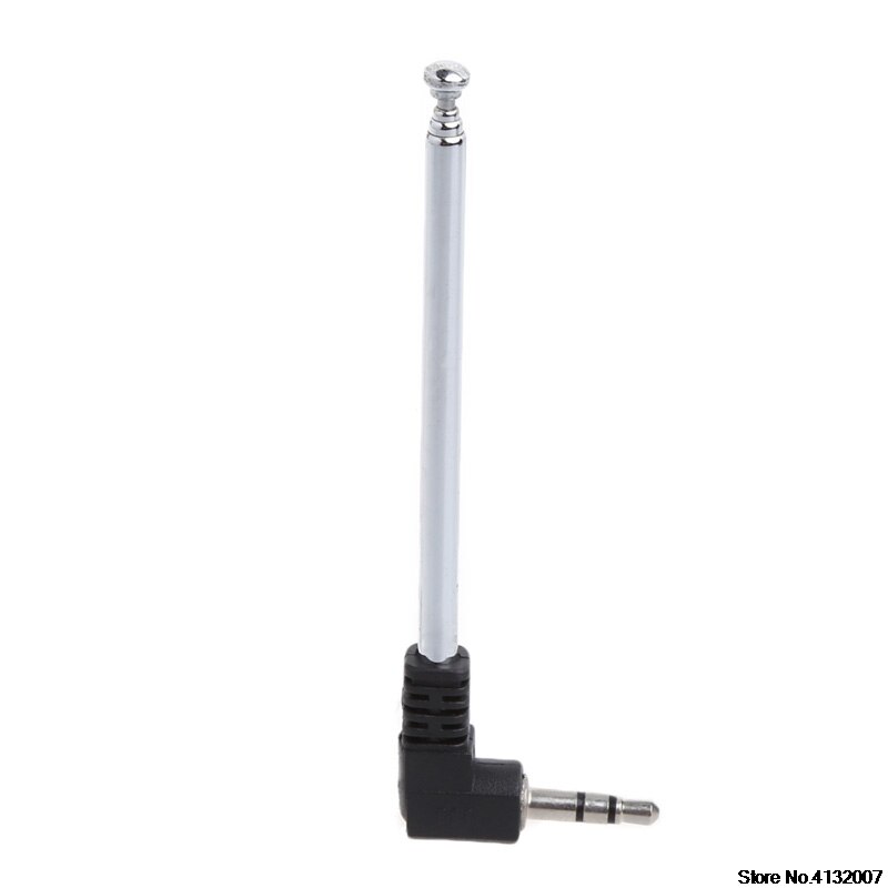 3.5mm Radio Receiver Antenna Stainless Steel Multi-Purpose Interface FM Radio