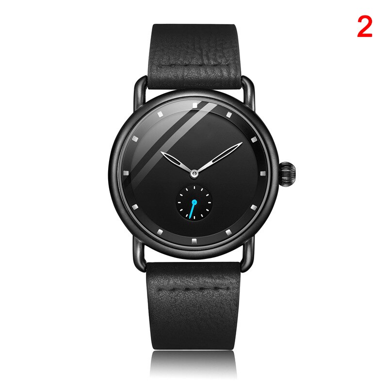 Heren Horloges Minimalistische Ultra Dunne Mode Dressy Horloge Voor Mannen Business Casual Luxe Quartz Horloge FEA889: 2