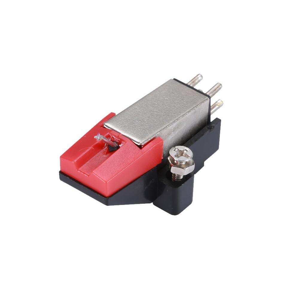 Dual ziehen um Magnet Plattenspieler Patrone mit Stereo Stift Nadel Vinyl Plattenspieler Phonographen Stift Ersatz Zubehör: 1Stck