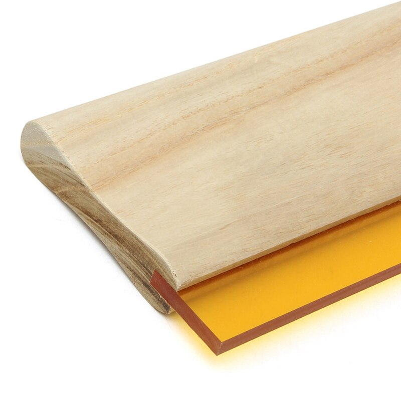 8 inch Silk Screen Printing Press Squeegee Single 70 Durometer Ink Scraper Tools