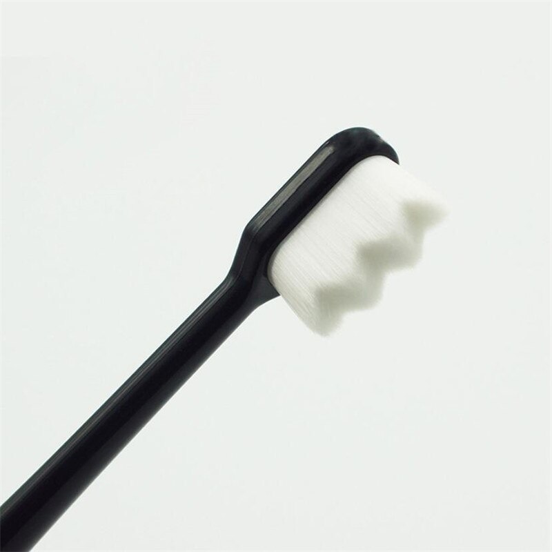 1PC Ultra-feine Weiche Zahnbürste Millionen Nano Borsten Erwachsene Zahnbürste Zähne Tiefen Reinigung Tragbare Reise Dental mundpflege Pinsel