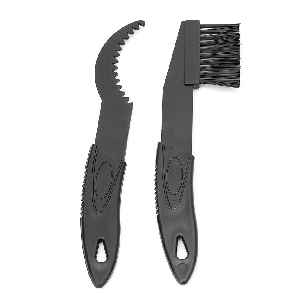 JSHOUBIKE Chain Cleaner Mountain Cycling Cleaning Kit Portable Bicycle Chain Cleaner Bike Brushes Scrubber Wash Tool Accessories: Black brush