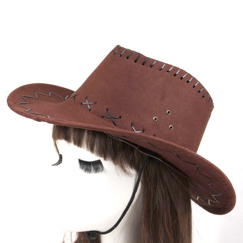 Unisexe Cowgirl Cowboy chapeau pour enfant enfants garçon fille sauvage ouest fantaisie fête Costumes décontracté soleil chapeaux Western chapeaux casquette