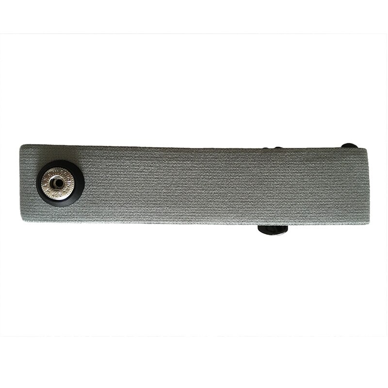 Cinturón de pecho elástico de , Correa suave para Polar Garmin, deportivo, Para correr, Monitor de frecuencia cardíaca para Bluetooth ant + ajustable: Grey