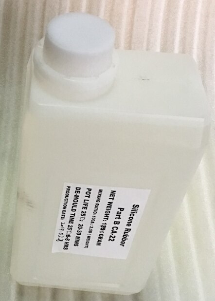 RTV-2 silicone rubber for mold making: Clear LHSIl / LHSIL M 25 2KG