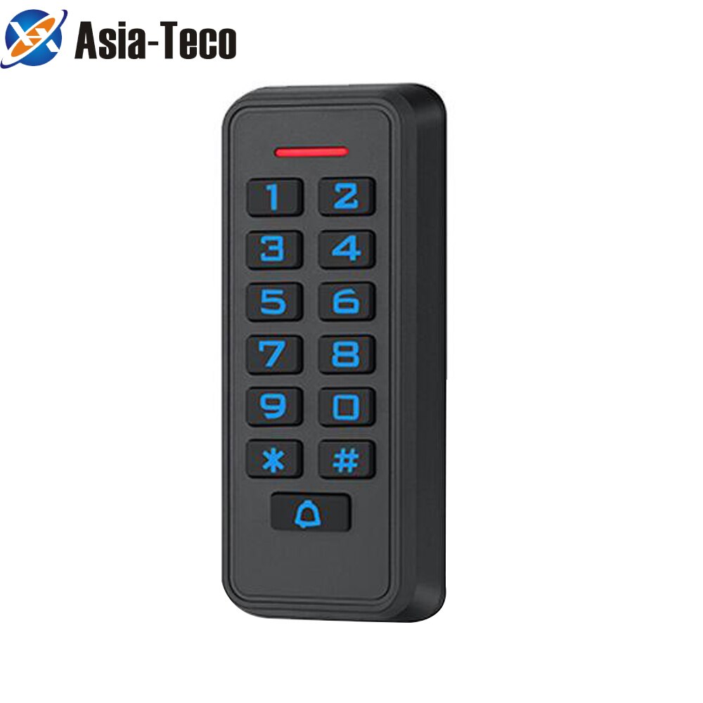Waterproof Keypad Access Control Standalone Keypad RFID Card Door Entry Backlight WG26 door lock app function(optional)