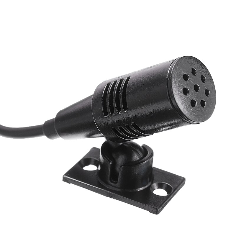 Micrófono de Audio para coche SONY JVC PIONEER, conector Jack de 3,5mm, Mini micrófono estéreo con cable externo, Pohiks, 1 unidad