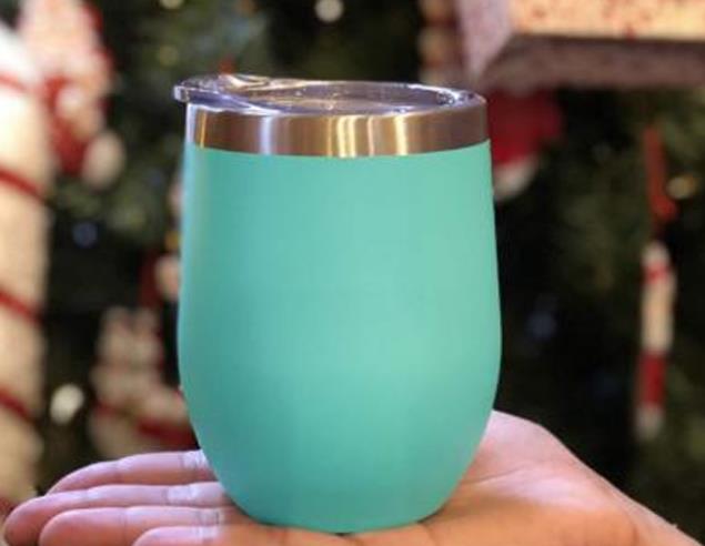 12 unzen Ei Cocktail Becher Wein Tasse Edelstahl Metall Becher Becher Heißer